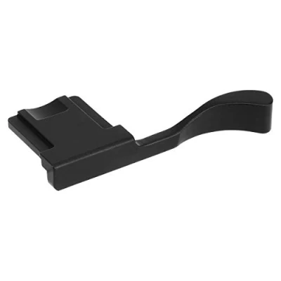 Afbeelding van Haoge THB XB Metalen Hot Shoe Duim Up Rest Duimen Hand Grip Ontworpen voor Fujifilm Fuji FinePix X E4 X100F X100V Pro2 XPro2 Pro3 XPro3 Camera Zwart Betere Balans &amp; Gemak