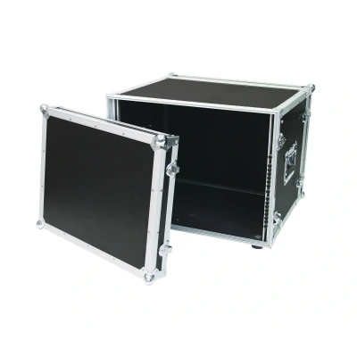 Afbeelding van Roadinger flightcase 19 inch CO DD, 8U, 38cm diep, zwart