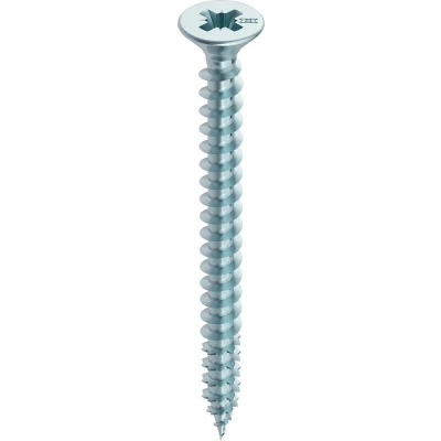 Afbeelding van HECO FIX Plus spaanplaatschroef 6x45mm platkop verzinkt voldraad PZD 3 19061 (Per 200 stuks)