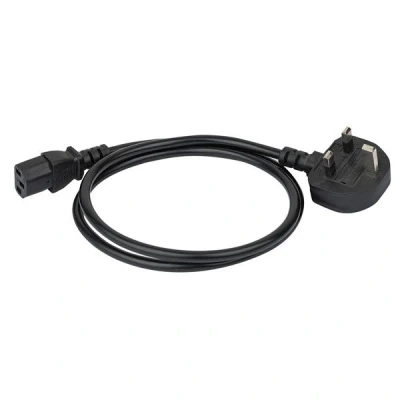Afbeelding van Showtec IEC C13 to UK BS13 Plug 3 x 1,5mm² 3mtr