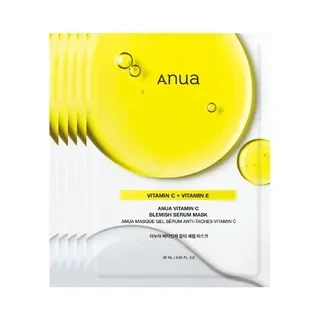 Afbeelding van Anua Green Lemon Vita C Blemish Serum Mask