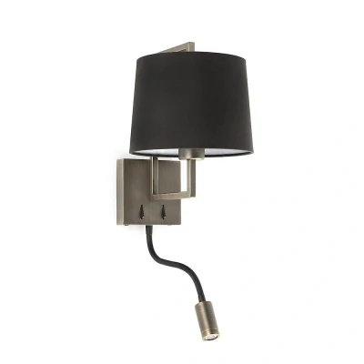 Afbeelding van Faro Lighting (UK) FRAME Leeslampje Wandlamp Goud, E27