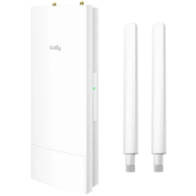 Afbeelding van Cudy AP3000 Outdoor IP65 Access Point AX3000 WiFi 6 High Power, FEM Power Extern, Gigabit RJ45, ondersteunt Passieve PoE