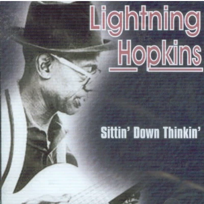 Afbeelding van Lightnin Hopkins Just Sitting Down Thinkin