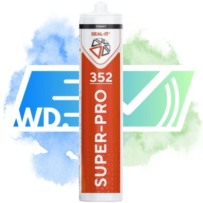 Afbeelding van Seal it 352 Super Pro 290ml Zwart Connect Products