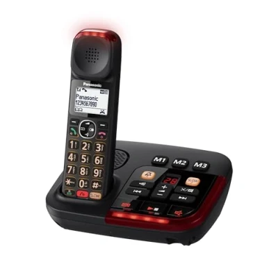 Afbeelding van Panasonic KX TGM420EXB, DECT telefoon, Draadloze handset, Luidspreker, 100 entries, Nummerherkenning, Zwart