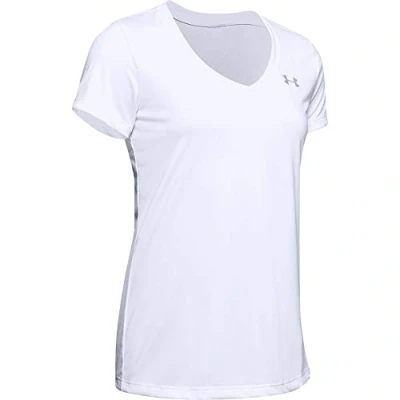 Afbeelding van Under Armour TECH Solid Tshirt basic, Dames, Maat: XS, White