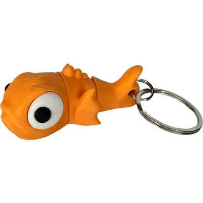 Afbeelding van Flexi Vis sleutelhanger 6 cm