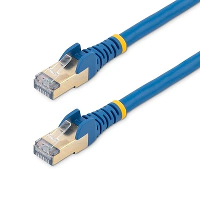 Afbeelding van Stevige UTP netwerkkabel categorie 6 Startech 6ASPAT50CMBL Blauw 50 cm