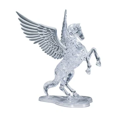 Afbeelding van HCM Kinzel 59183 3D Crystal Puzzel Pegasus educatief speelgoed, kinderspeelgoed, transparant