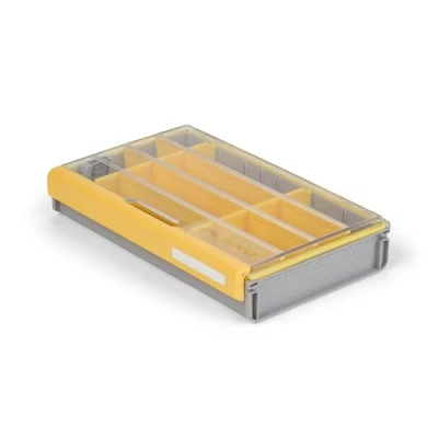 Afbeelding van Plano Edge Flex 3700M Tackle Storage Premium Organisatie met roestpreventie Inclusief 38 verdelers, geel/grijs