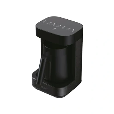 Afbeelding van Haier HMB5A Theekoker en melkopschuimer in één, multifunctionele drankmaker met geïntegreerde theemachine melkopschuimer, vele programma&#039;s voor koffie, warme chocolade, thee infusie, serie 5