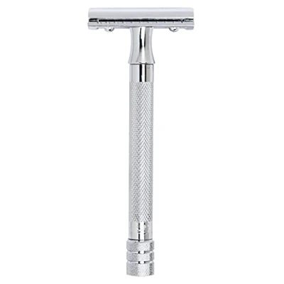 Afbeelding van Merkur 24C double edge safety razor XL lang handvat