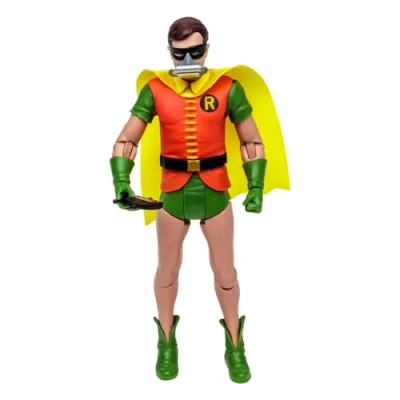 Afbeelding van McFarlane Toys DC Retro figuur Batman 66 Robin met zuurstofmasker, 15 cm