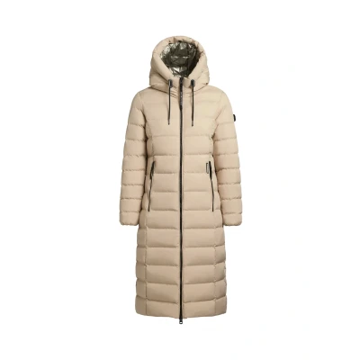 Afbeelding van khujo Simmie Wintermantel, Dames, Maat: XS, Beige