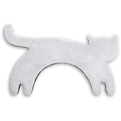 Afbeelding van Leschi Warming pillow Minina cat L grey
