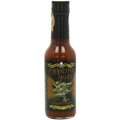 Afbeelding van Psycho Juice Chipotle Ghost Pepper Chilli Hot Sauce 148ml