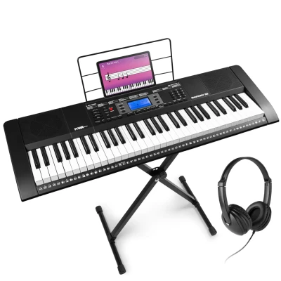 Afbeelding van MAX Rhapsody61M Keyboard Set Inclusief standaard en koptelefoon 61