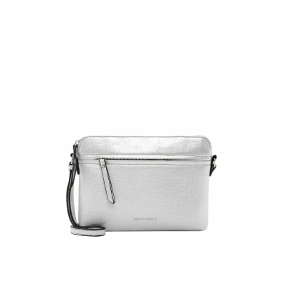 Afbeelding van EMILY &amp; NOAH Schoudertas E&amp;N Emma ( 62484 ) Dames handtassen shinysilver 842