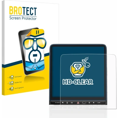 Afbeelding van BROTECT Screenprotector voor Mercedes Benz EQS 2022 2023 Folie Beschermfolie transparant