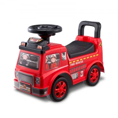 Afbeelding van VEVOR loopauto kindervoertuig loopstoeltje rood 52,5x22,5x37cm