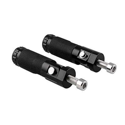 Afbeelding van Suszian CNC Universele motorfiets Racing Bike voetsteun inklapbare voetensteun 8 mm montageschroeven