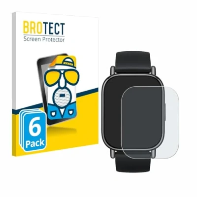 Afbeelding van BROTECT (6 Stuks) Antireflecterende Beschermfolie voor Xiaomi Redmi Watch 5 Lite Anti Glare Screen Protector, Mat, Ontspiegelend
