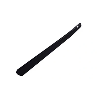 Afbeelding van Beste Schoenlepel voor Mannen en Vrouwen, Kleurrijk, Duurzaam Metaal, Lange Steel, door Kaps, Vele Kleuren (zwart)