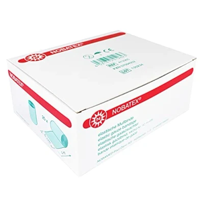 Afbeelding van Nobamed Elastische gaasverbanden Nobatex 20 stuks (6 cm x 4 m)