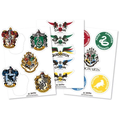 Afbeelding van Harry Potter Hogwarts Huizen Stickers