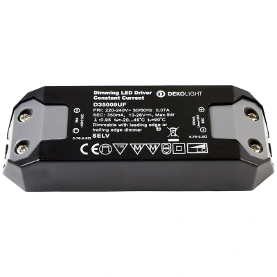 Afbeelding van Deko Light Basic DIM CC LED transformator Constante stroomsterkte 9 W 350 mA 11 26 V 1 stuk(s)