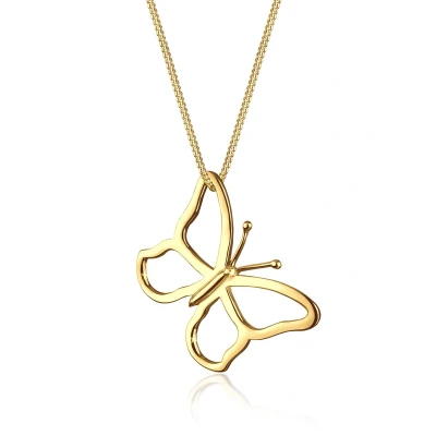 Afbeelding van Elli Ketting goldcoloured, Dames, Maat: 60, Gold coloured