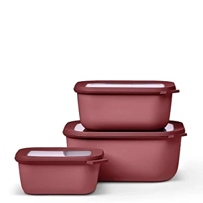 Afbeelding van Multikom Cirqula rechthoekig 3 delige set (750+1500+3000) Vivid mauve