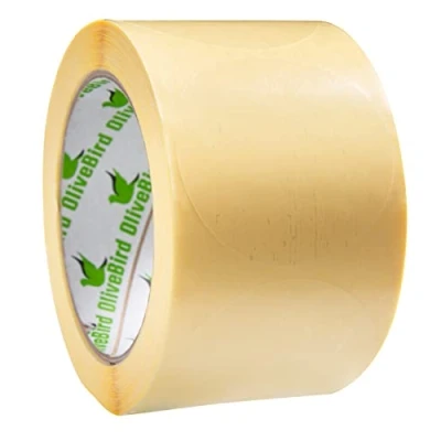Afbeelding van 500 Transparante Ronde Stickers 40mm / 4cm Diameter Pel en kleef Labels Op Rol