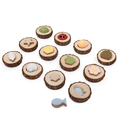 Afbeelding van Guidecraft sorteerspel nature and feel 24st