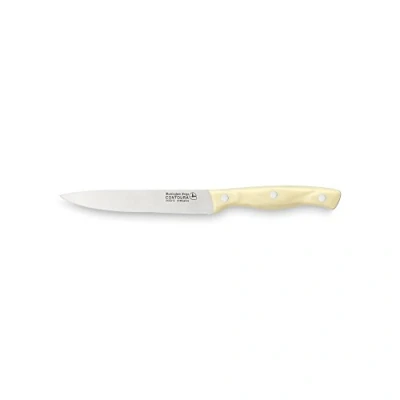 Afbeelding van Rockingham Forge RF Essentials 8139 Serie, universeel mes van roestvrij staal, normaal lemmet 5 inch met ivoorkleurig handvat,