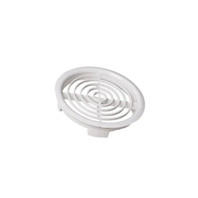 Afbeelding van Bulk Hardware BH05539 Push In Louvred Soffit Vent Grilles, 70mm, Wit, (Set van 2)