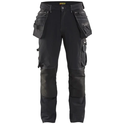 Afbeelding van Blaklader Werkbroek met 4 weg stretch X1900 1998 1644 Zwart D88