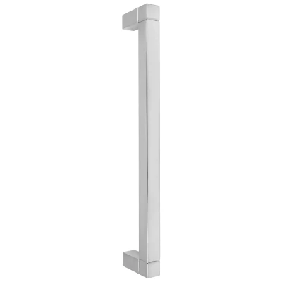 Afbeelding van Formani Greep Jan des Bouvrie SQUARE JB320PS incl. doorgaande bevestiging gepolijst RVS