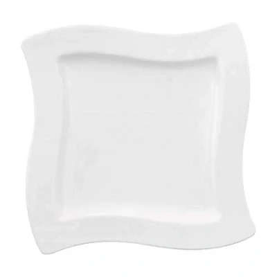 Afbeelding van Villeroy &amp; Boch NewWave 4x ontbijtborden, porselein, wit