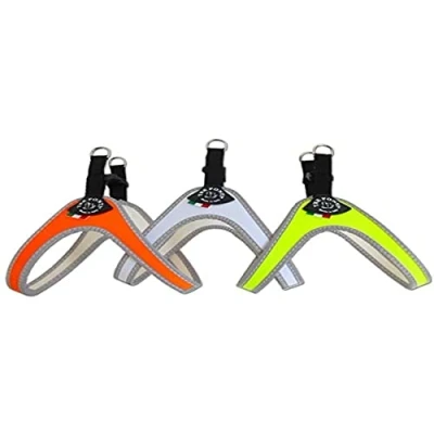 Afbeelding van TRE PONTI Easy Fit Fix Neon Hond Harnas, Maat 2.5, Oranje