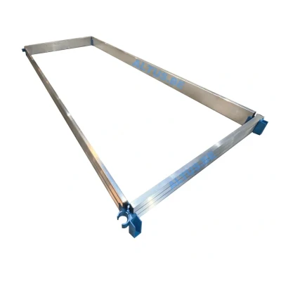 Afbeelding van ASC Kantplankset 135x305 alu compleet incl. houders