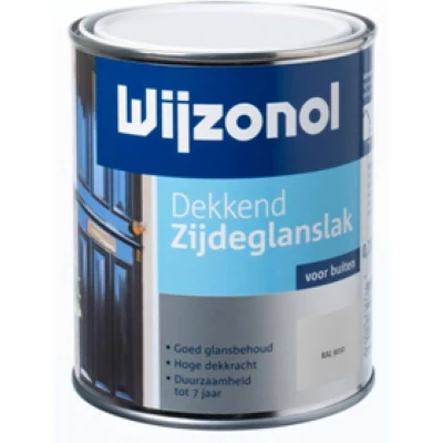 Afbeelding van Wijzonol Dekkend Zijdeglans Schakelverf 750 ml 9328 Antiekgroen