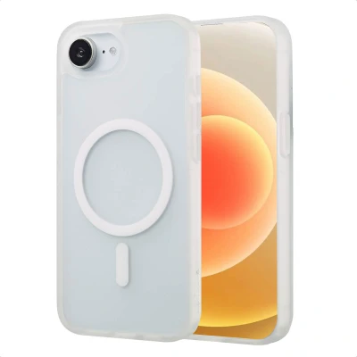 Afbeelding van Apple iPhone 16e MagSafe Hoesje Kunststof imoshion Hardcase/Backcover Wit Telefoonhoesje