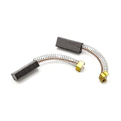 Afbeelding van vhbw 2 x koolborstel 6 9 23 mm, compatibel met Kirby G5, G6, Ssix, G7 Ultimate, G8 Diamond, G10 Sentria, Sentria F Style, II stofzuiger + veer