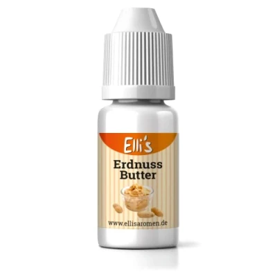 Afbeelding van Ellis Aromen pindaboter levensmiddelaroma vloeibaar voor levensmiddelen en vloeistoffen, het bakken, koken, zoals pap kwark caloriearm