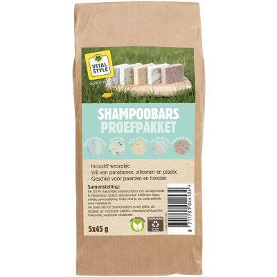 Afbeelding van VITALstyle Shampoobars Proefpakket