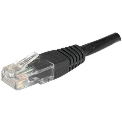 Afbeelding van Connect 0.30 m Koper/Aluminium RJ45 Cat.5e U/UTP Patchkabel Zwart