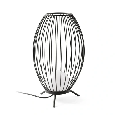 Afbeelding van FARO BARCELONA LED terraslamp Cage in kooiconstructie