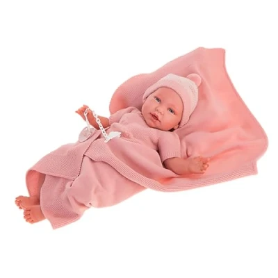 Afbeelding van Muñecas Antonio Juan Primer Reborn Daniella met handdoek, meerkleurig (8155)